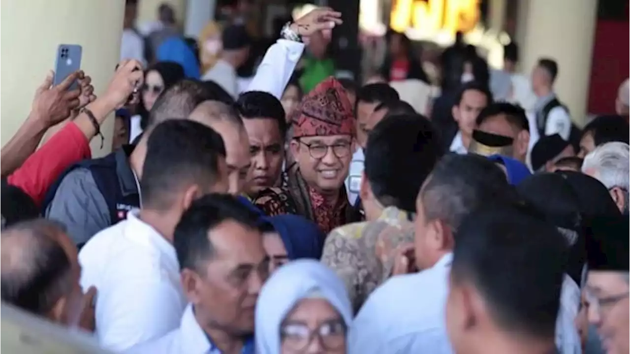 Disambut Meriah Relawan di Jambi, Anies Bakal Orasi di Rakernas Apdesi