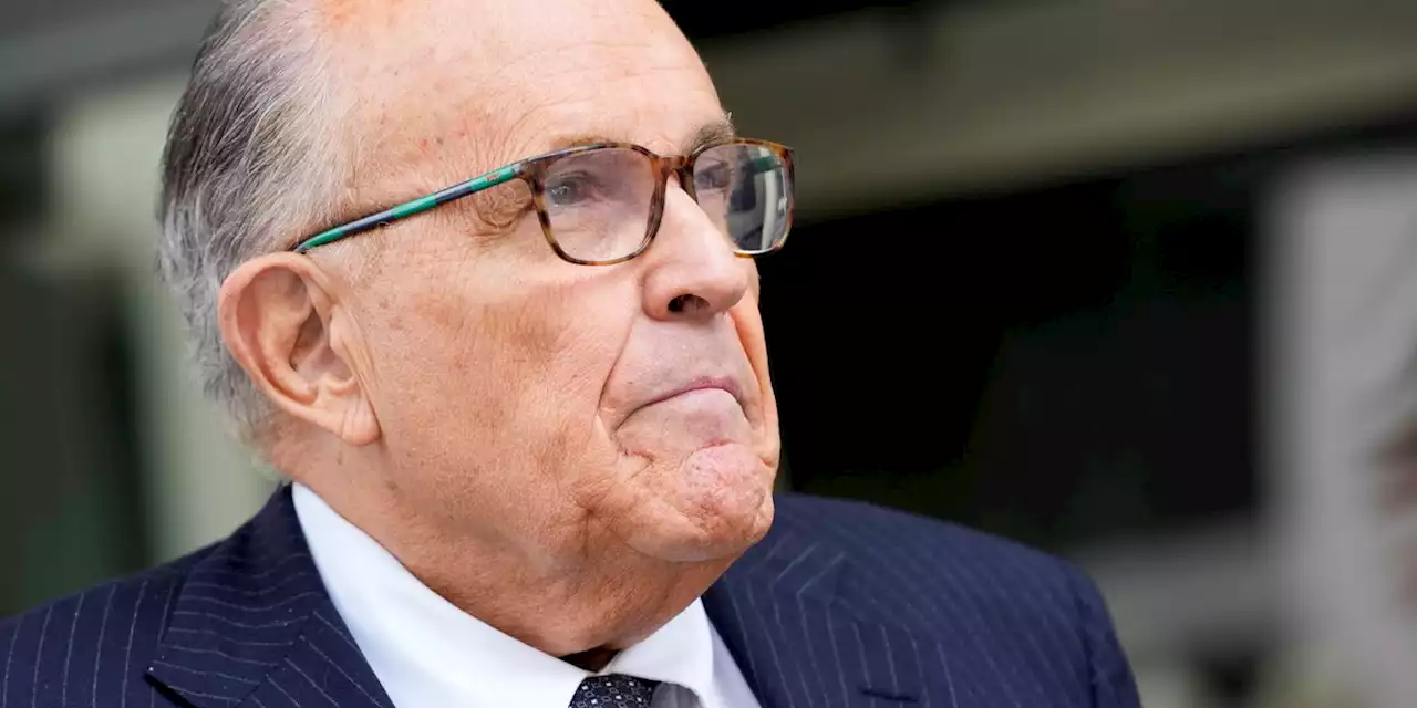 Rudy Giuliani is not disputing that he made false statements about Georgia election workers