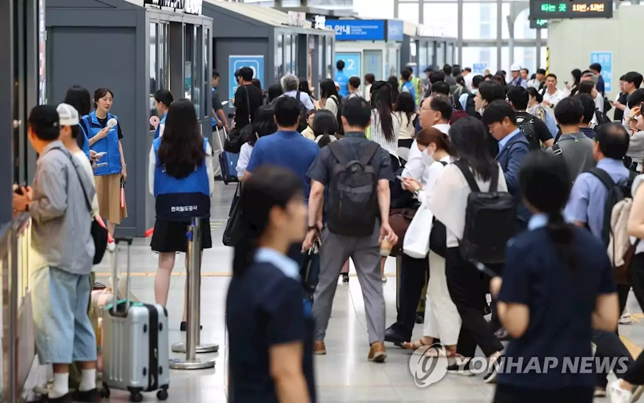 서울지하철 1호선·KTX 온종일 지연…퇴근길 불편 우려 | 연합뉴스