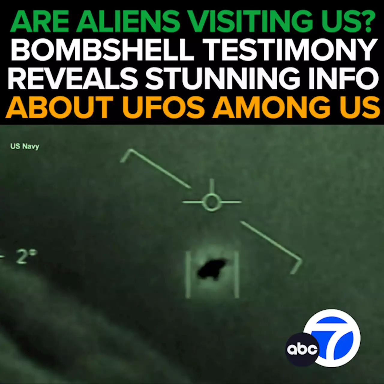 'Investigate these claims': UFO transparency at center of House hearing