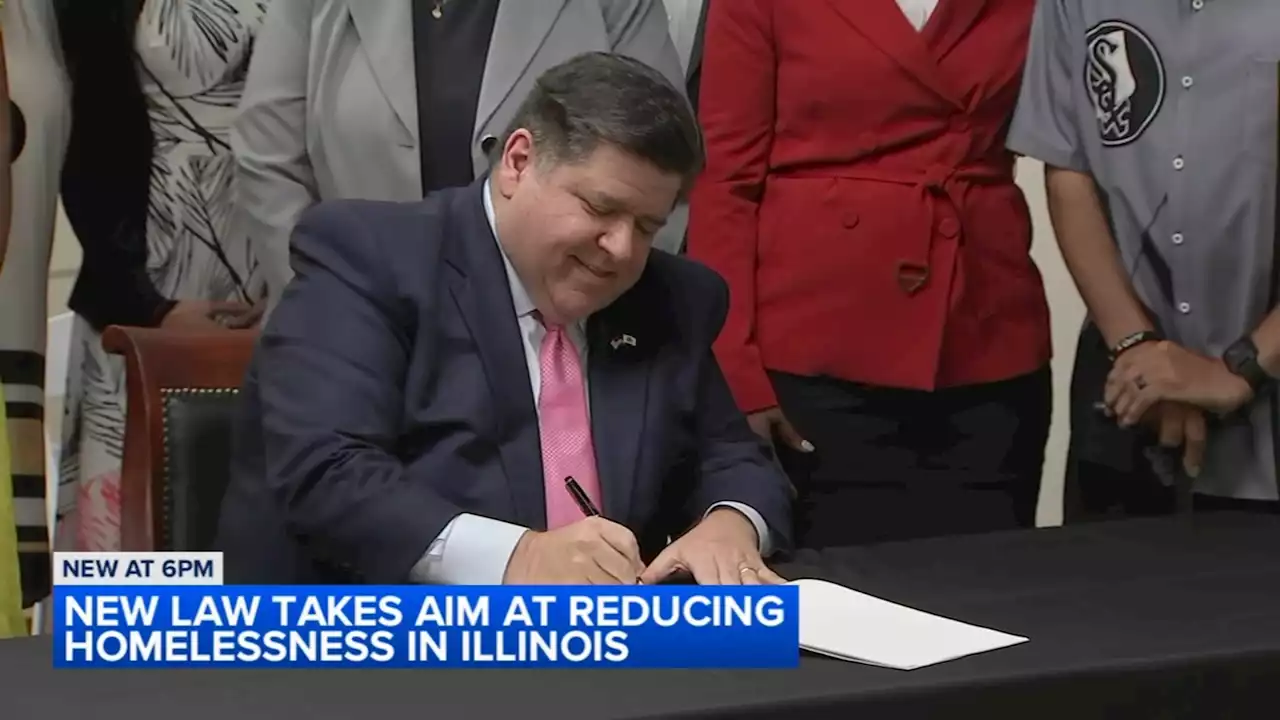 Help for homeless: Gov. Pritzker signs bill aimed at ending homelessness