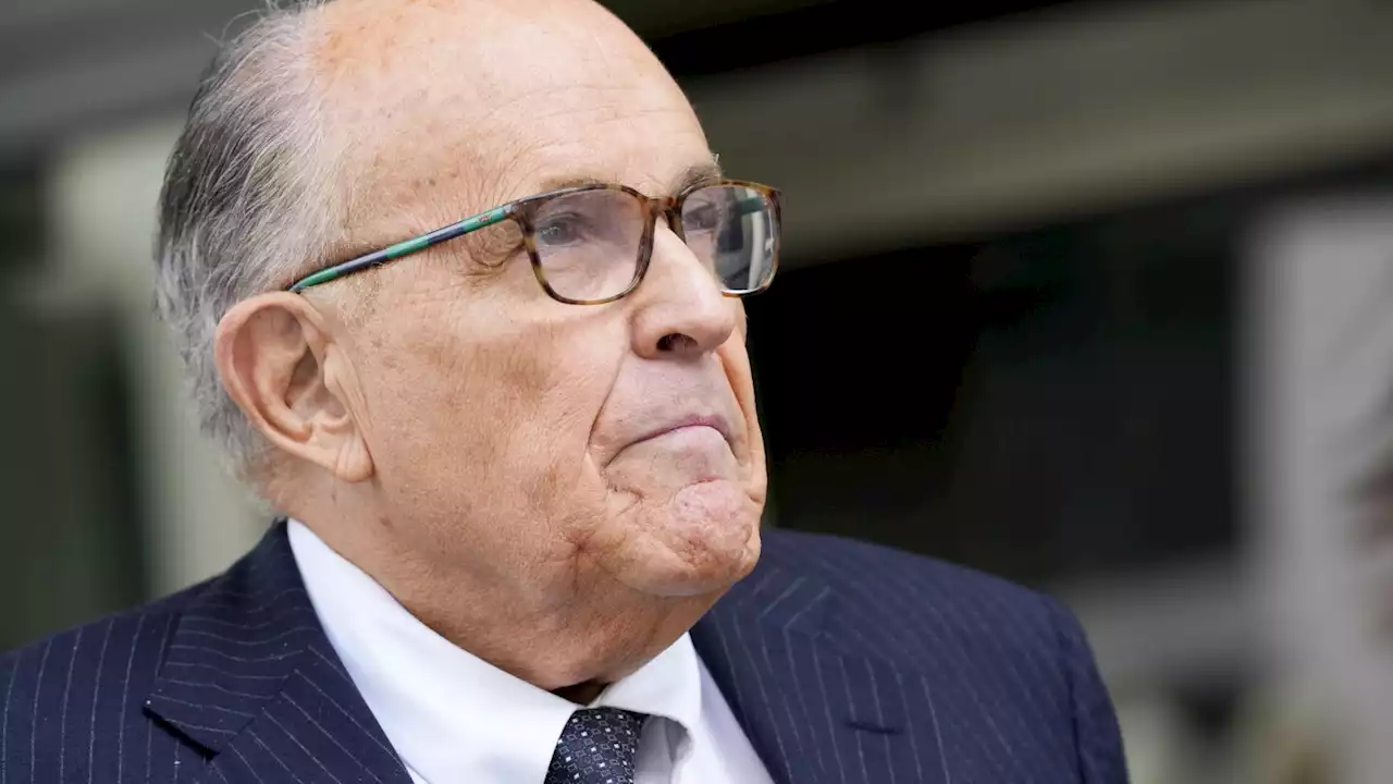 Giuliani concedes he made public comments falsely claiming Georgia election workers committed fraud