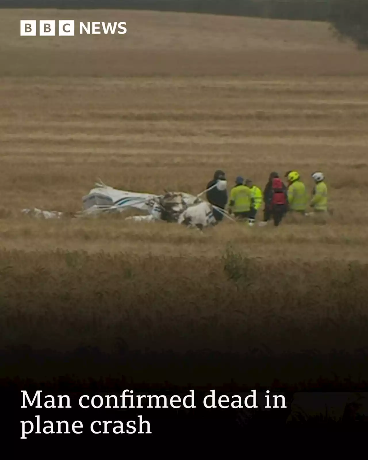 Pilot dies after plane crashes into fields in Nottinghamshire