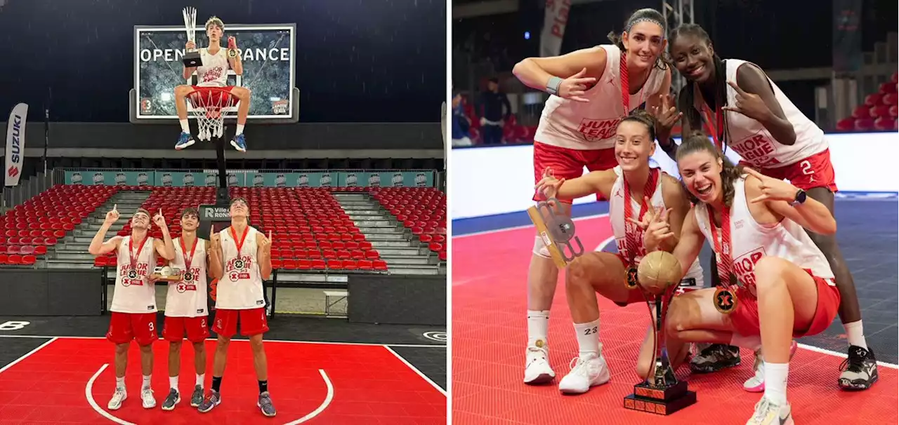 Ossun et The 3x3 Academy gravent leurs noms au palmarès de la Juniorleague - BeBasket