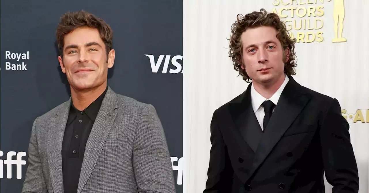 Zac Efron And Jeremy Allen White's Bowl Cuts Are Front And Center In This Intriguing New Photo For Their Upcoming Wrestling Movie