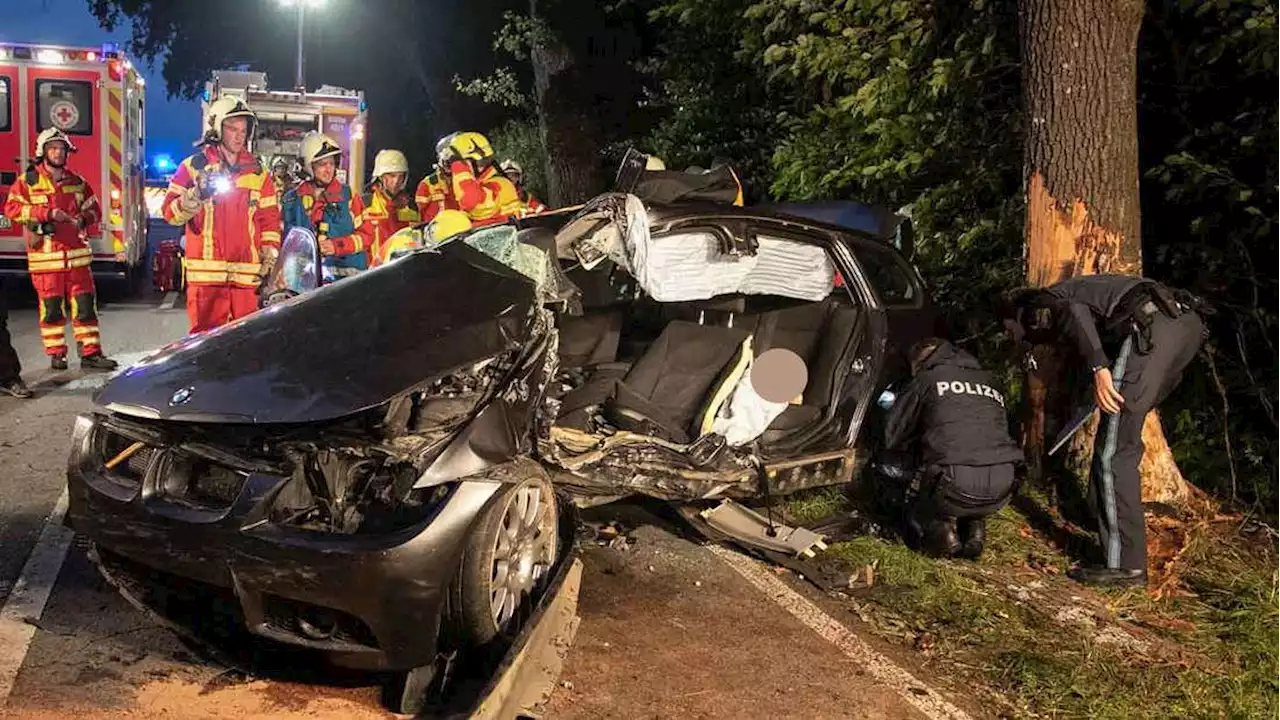 Schwerer Unfall zwischen Waging und Traunreut: Drei Verletzte - einer davon schwer