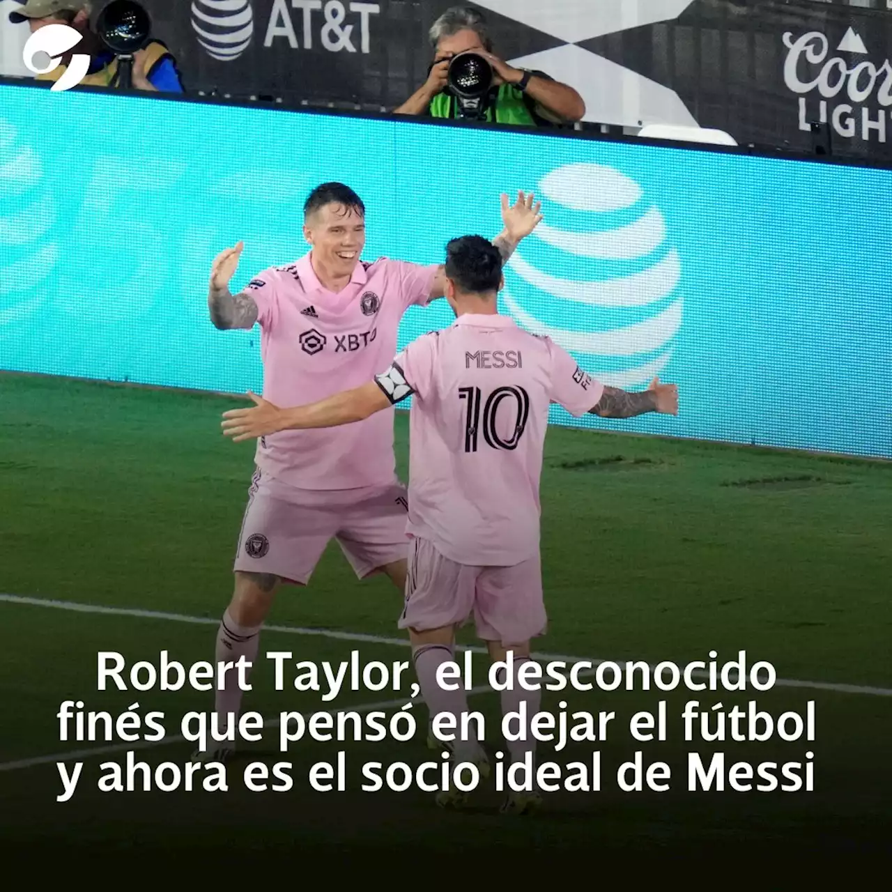 Quién es Robert Taylor, el desconocido finlandés que pensó en dejar el fútbol y ahora es el socio ideal de Messi en Inter Miami