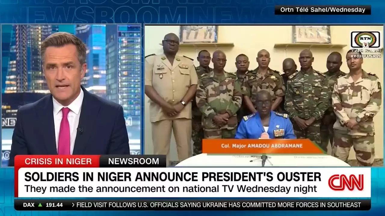 Niger army endorses presidential coup plotters despite international condemnation | CNN