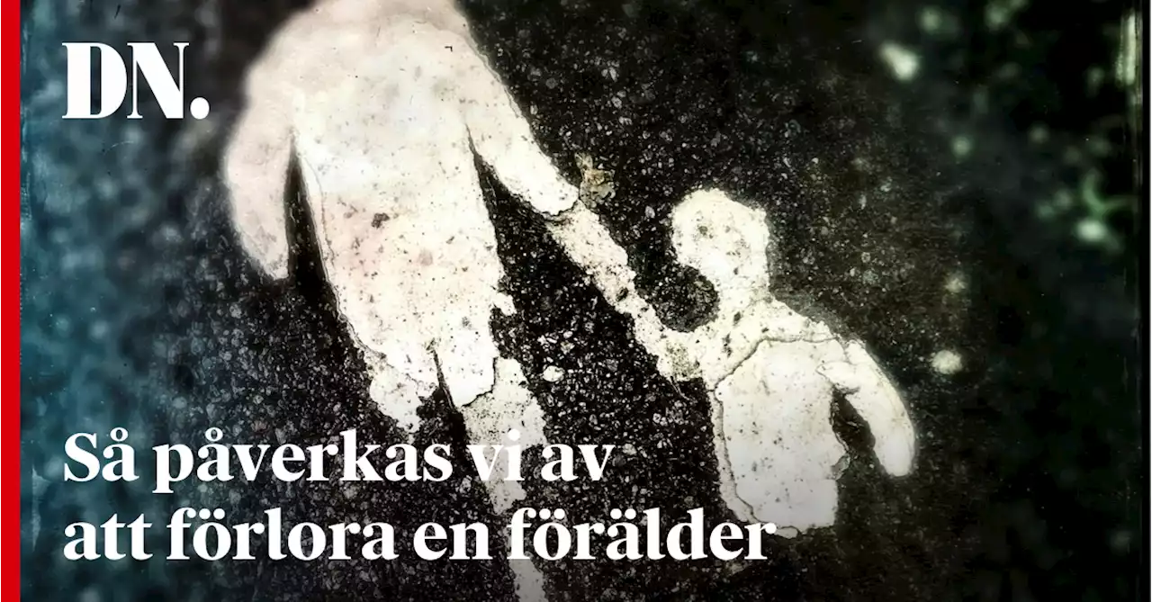 Stor negativ påverkan att förlora en förälder tidigt i livet