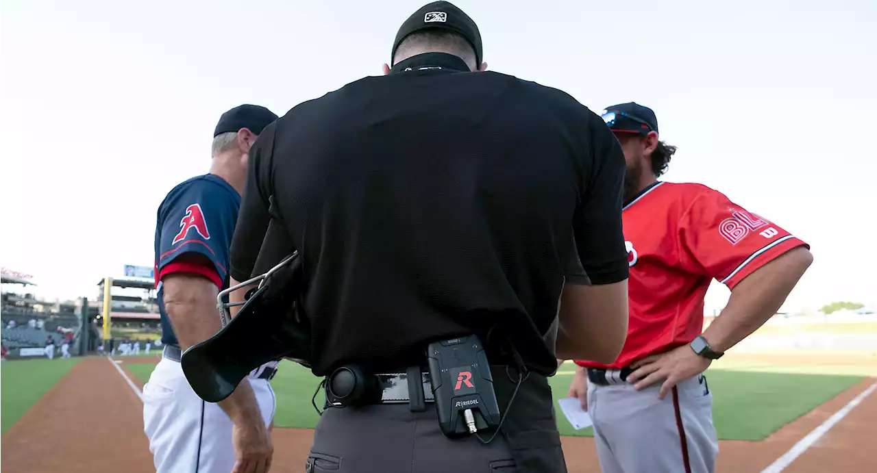 Can you still yell at robot umpires? Future of baseball getting mixed reviews in minors