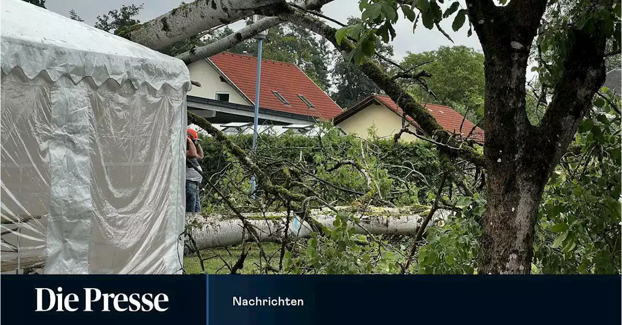 Unwetter in Kärnten: Massive Stromausfälle, evakuierte Häuser...