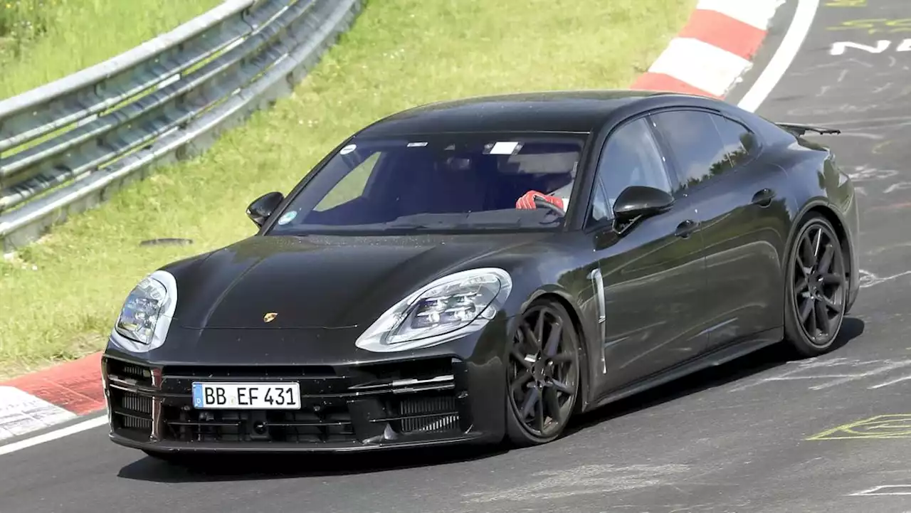 ​New 2024 Porsche Panamera spotted with Taycan-inspired upgrades | Evo