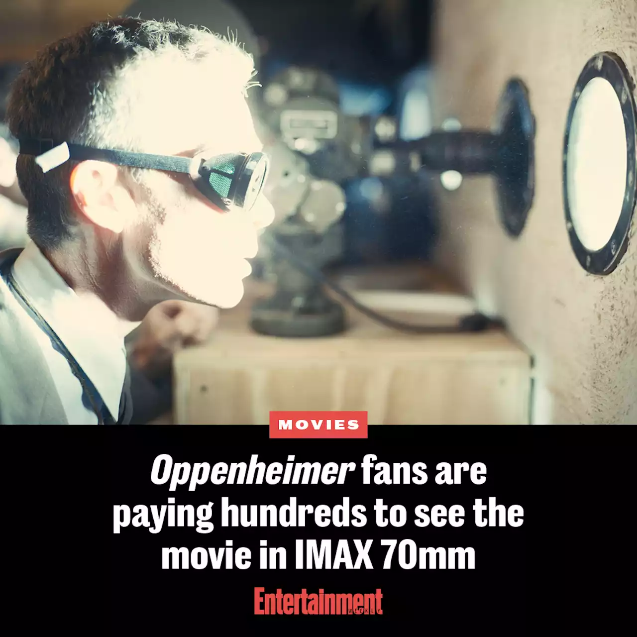 'Oppenheimer' fans are paying hundreds to see the movie in IMAX 70mm