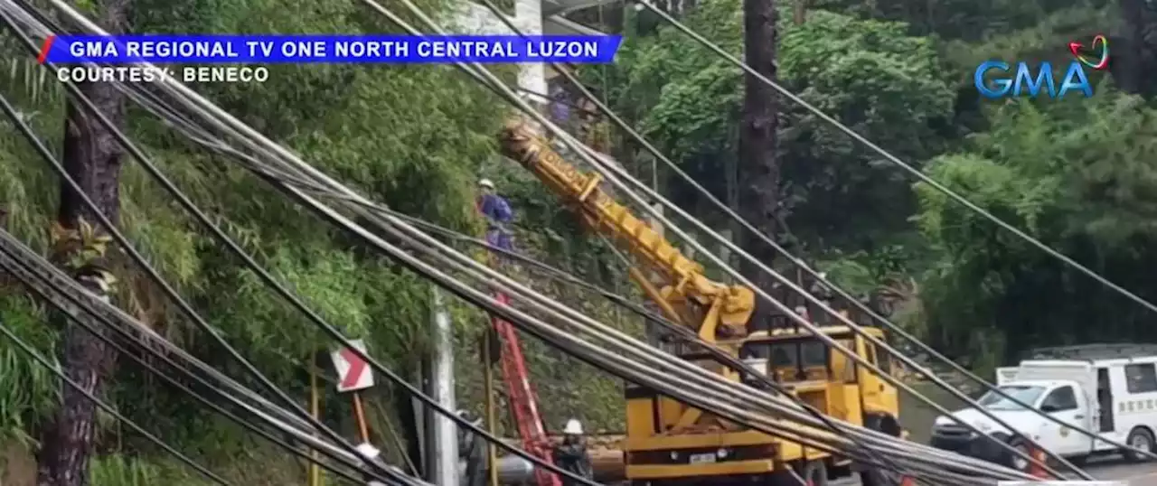 Power outages hit Baguio, Ilocos provinces due to Egay