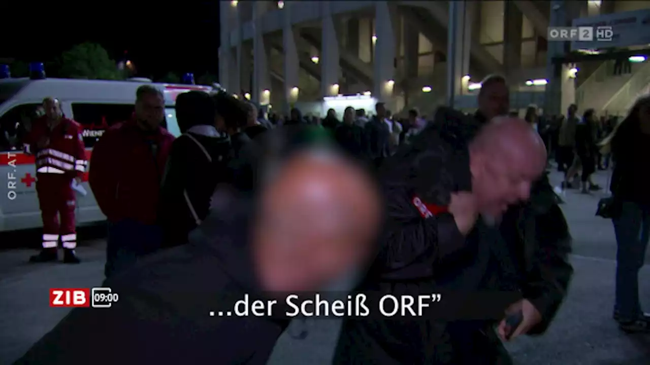 ORF-Team von Rammstein-Fans nach Konzert tätlich attackiert