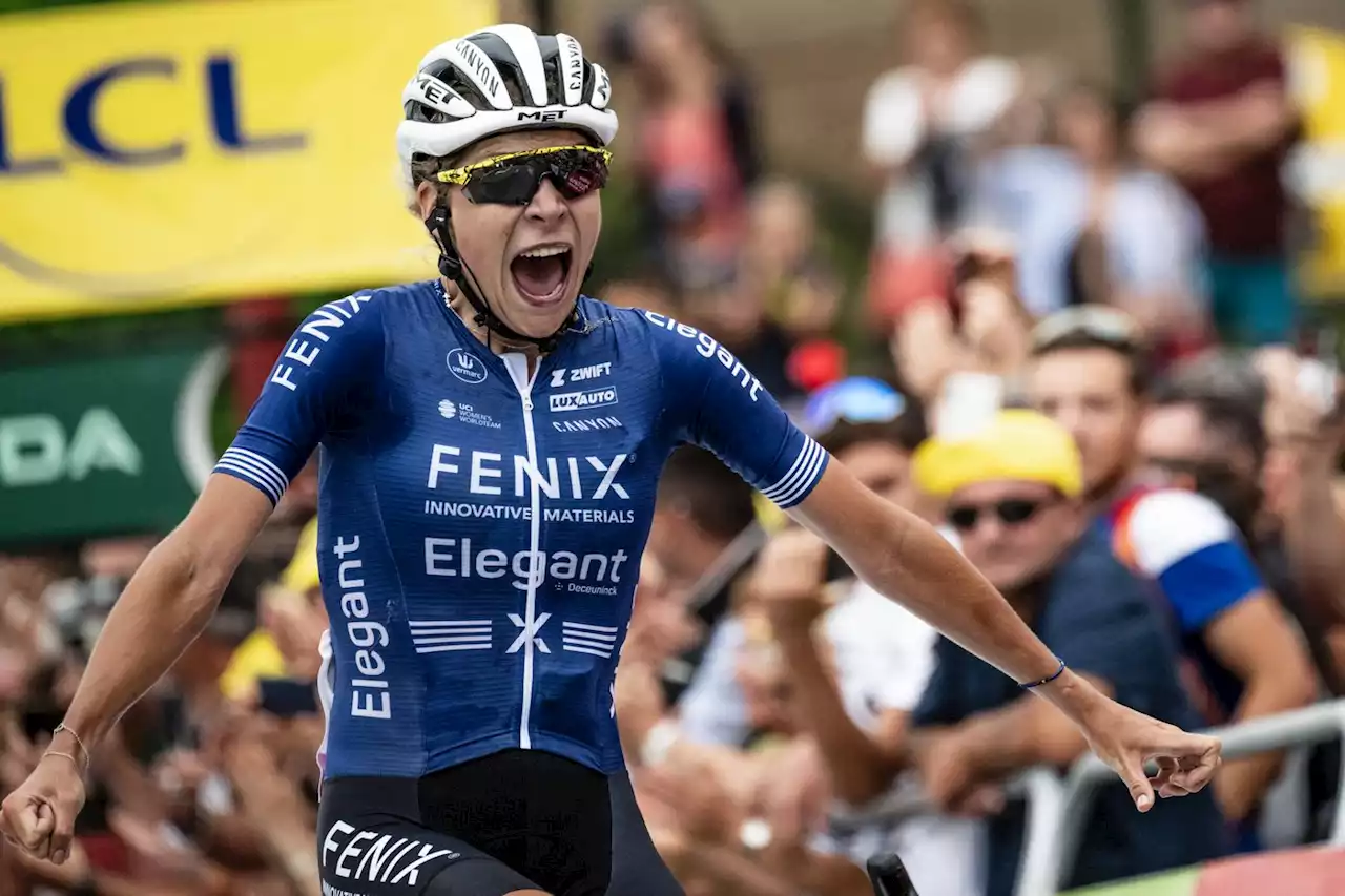 Tour de France femmes 2023 : Yara Kastelijn vainqueure en solitaire de la 4e étape