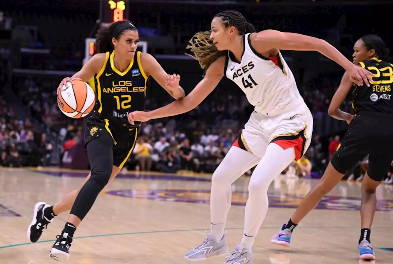 Sparks’ Rae Burrell showcasing abilities during 2nd ‘rookie’ season