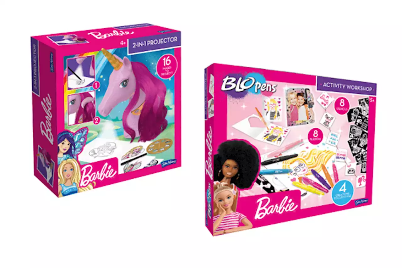 Win 1 of 7 Barbie art-and-craft bundles, worth over £45 each!