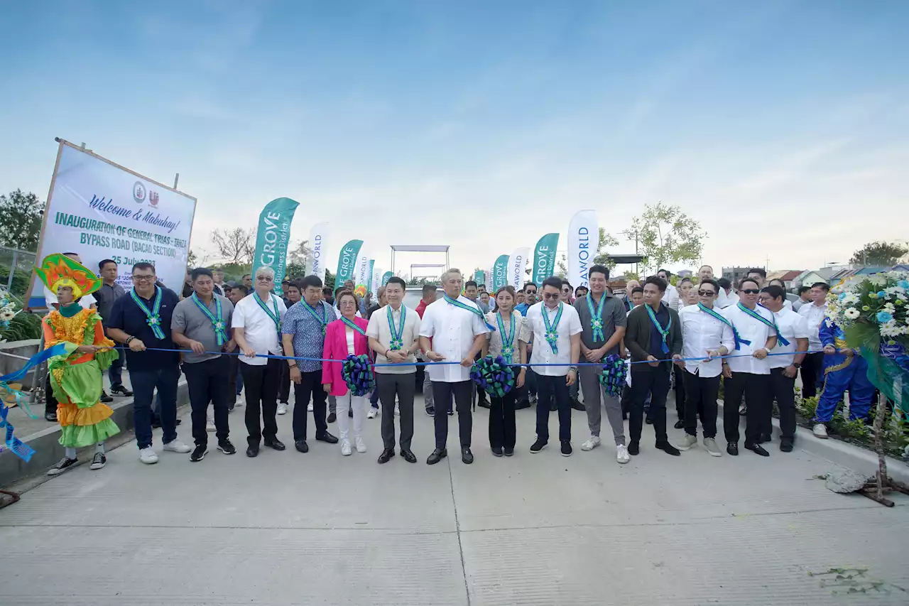 Newly-inaugurated General Trias-Tanza Bypass Road to ease Cavite traffic congestion