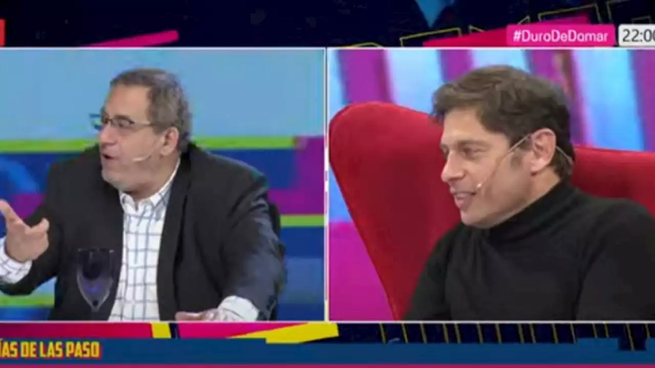 El cruce de Carlos Maslatón y Axel Kicillof en Duro de Domar