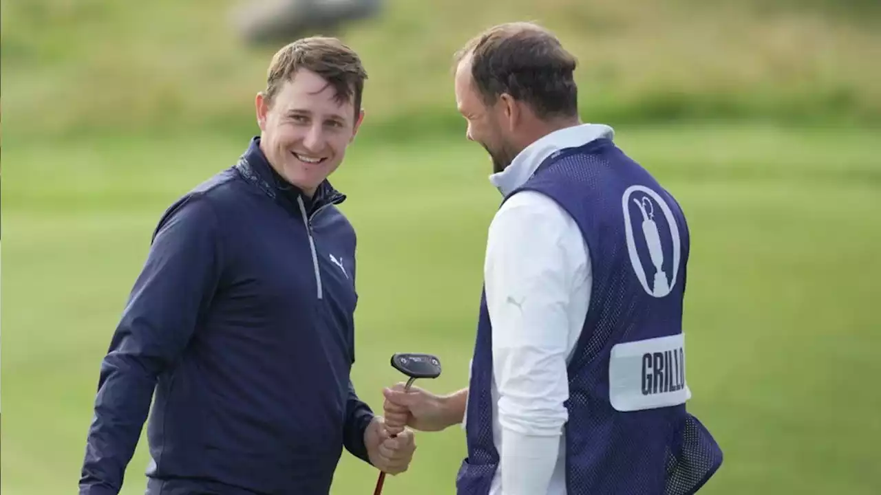 Un golfista argentino se le paró de manos a un inglés por las Islas Malvinas