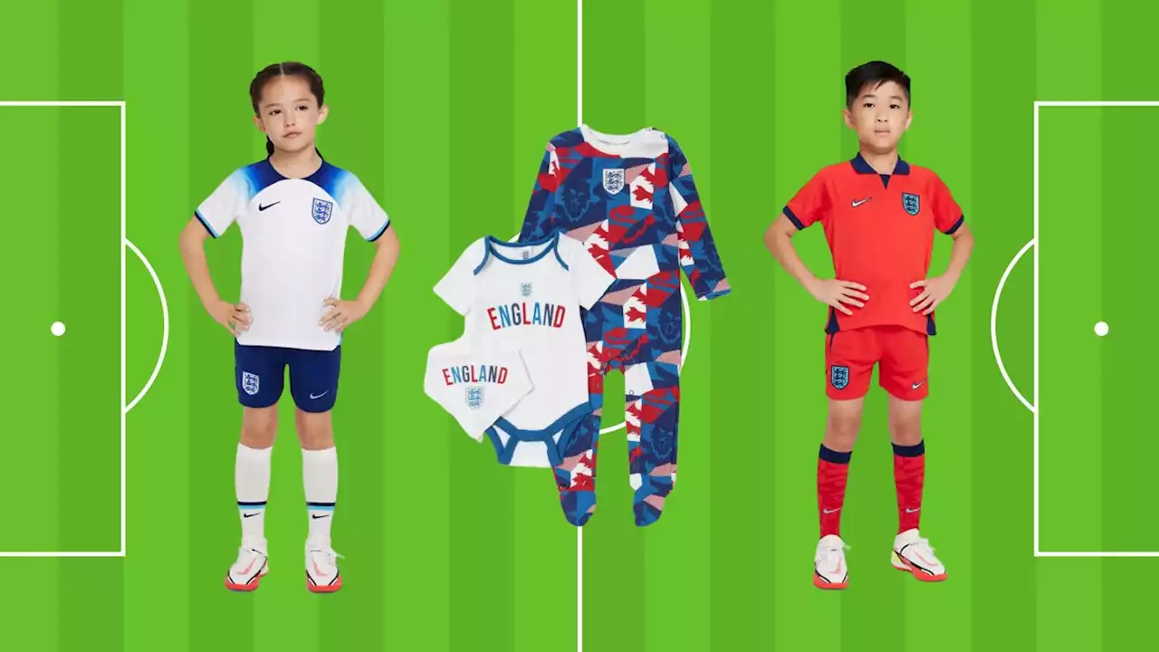 Where to buy England World Cup football kits for kids