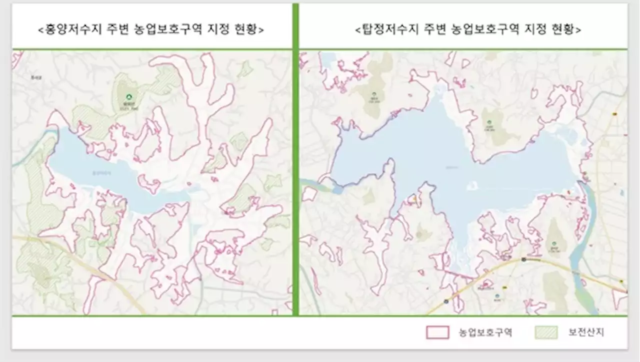 [홍성] '홍양저수지 개발에 보호구역 조정 등 조치해야'