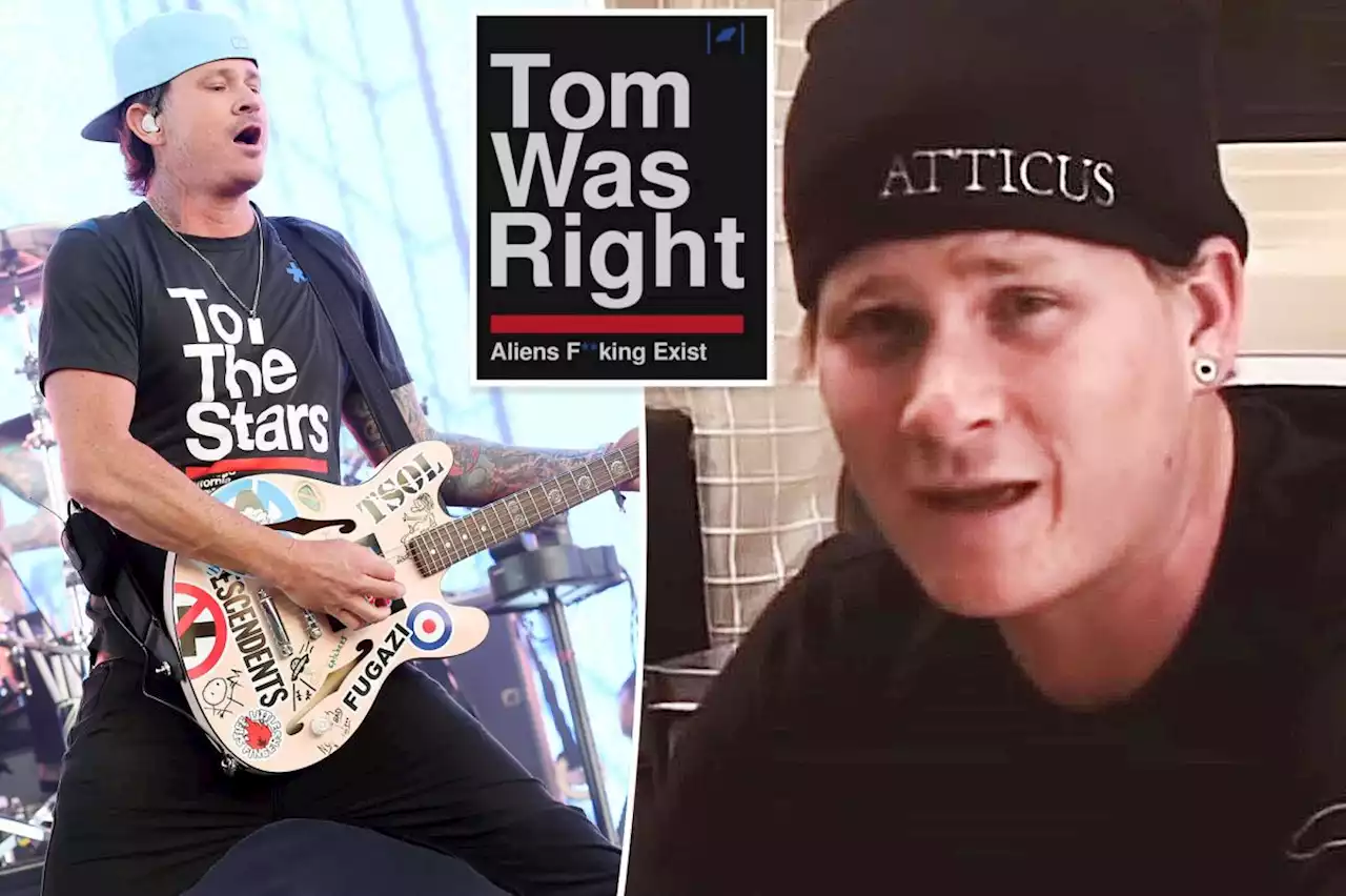 Blink-182 fans praise Tom DeLonge for being ‘right about aliens’ all along: ‘Everyone go apologize’