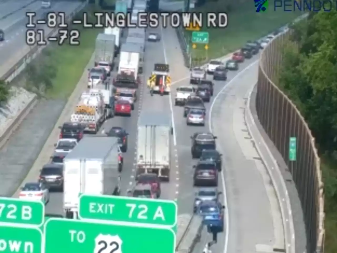 Crash closes all lanes on I-81 northbound in Dauphin County