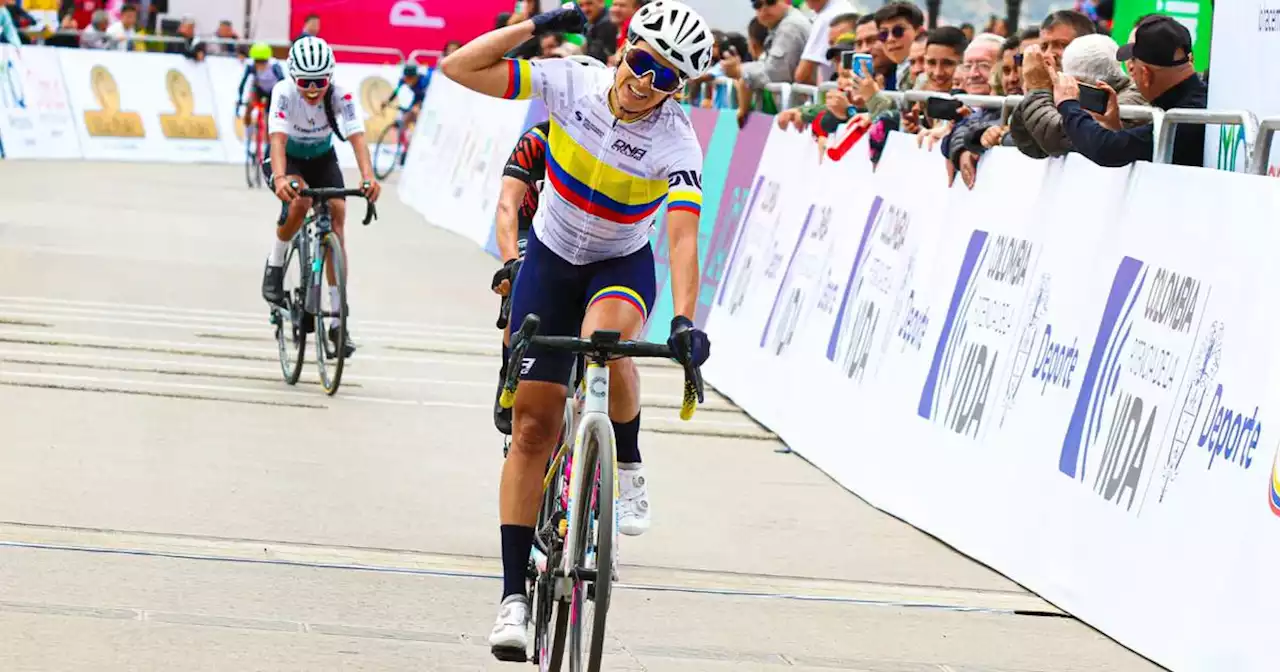 Peñuela se impuso en la reestructurada primera etapa de la Vuelta a Colombia Femenina