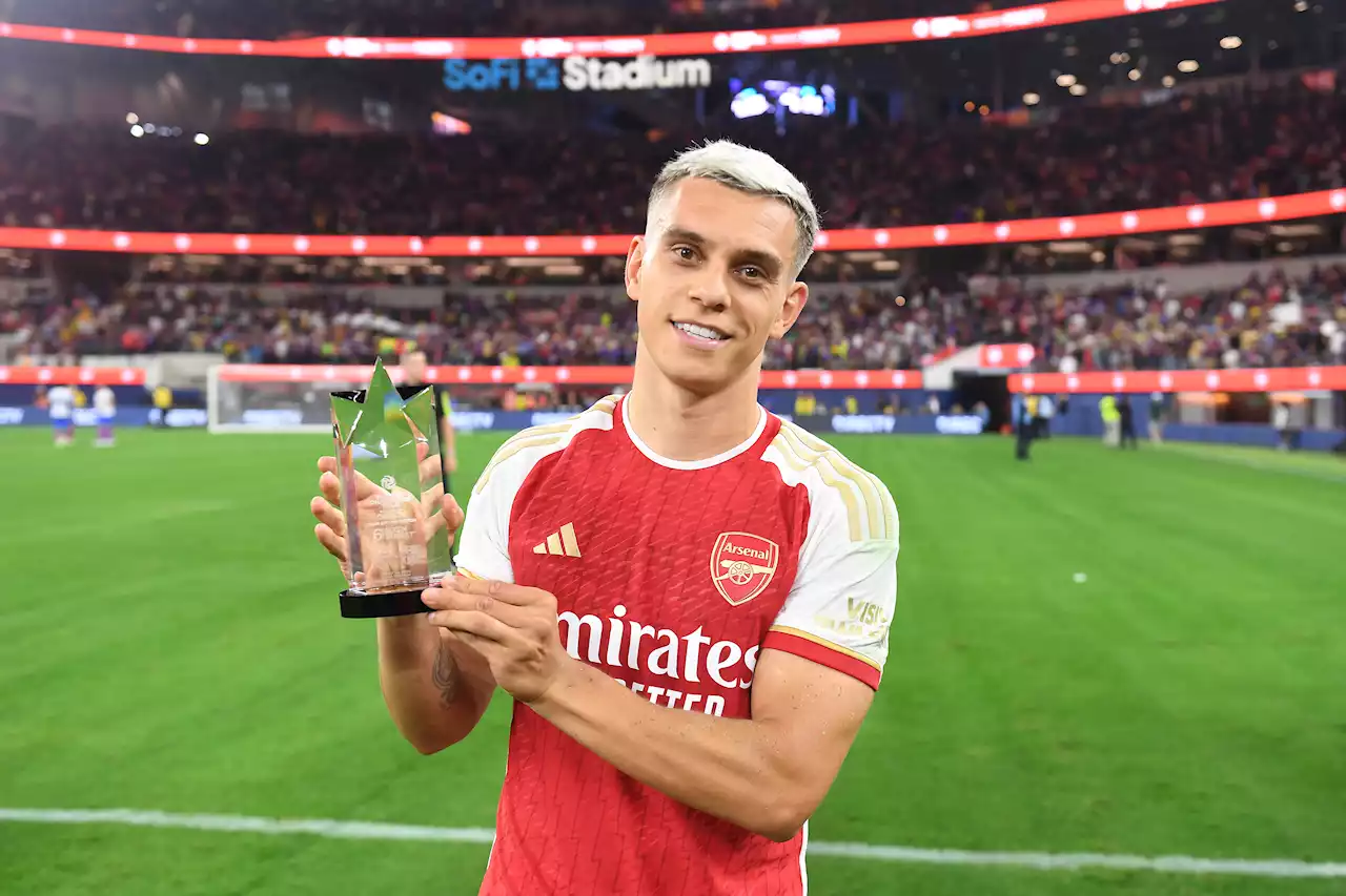 Arteta loves 'unpredictable' Trossard who steals the show in Arsenal win over Barcelona