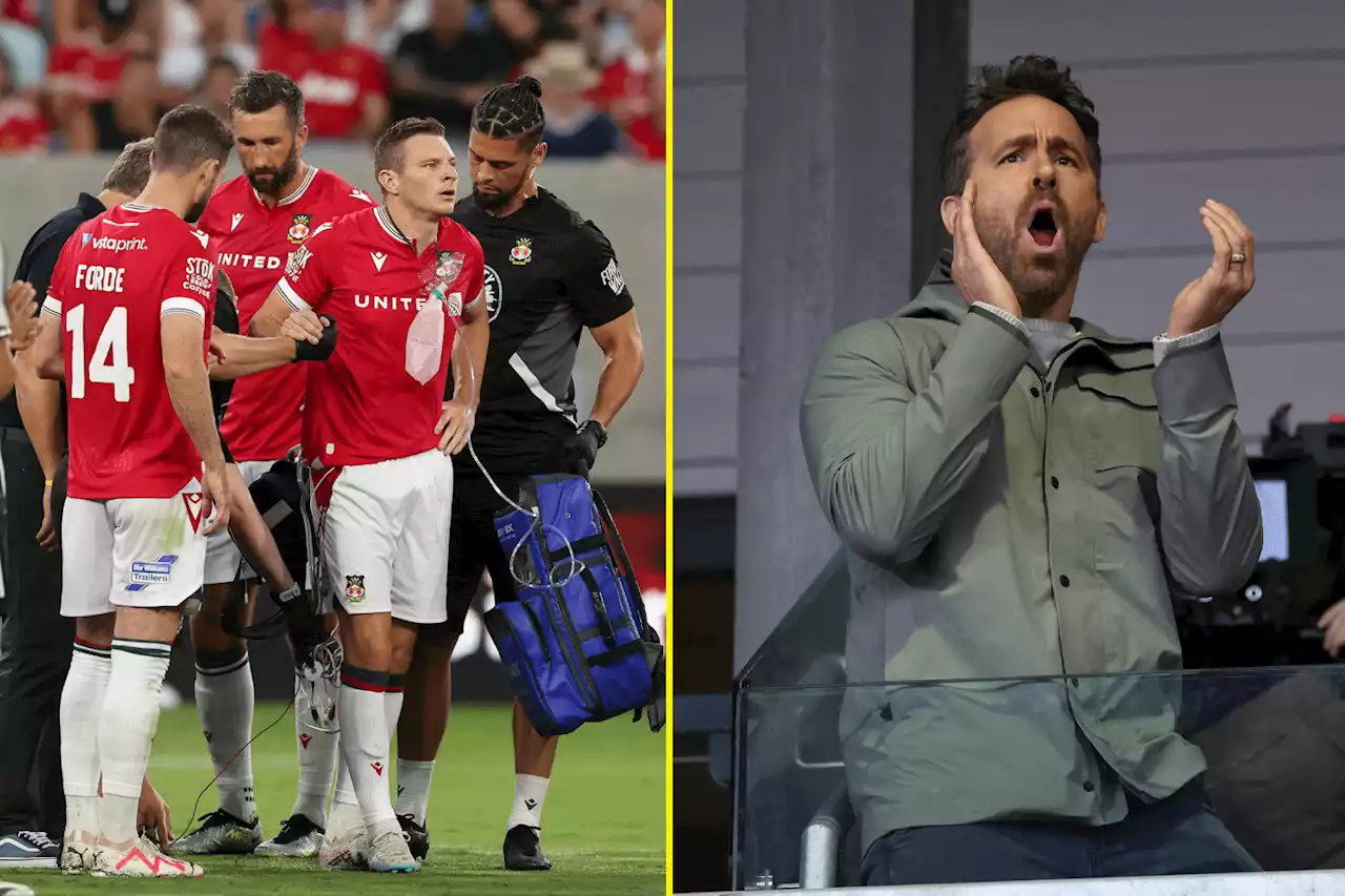 Ryan Reynolds on Paul Mullin's 'brutal' lung injury as 'words' had with Man United star