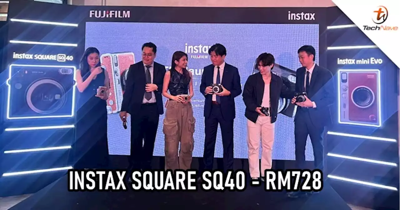 Fujifilm INSTAX SQUARE SQ40 Malaysia release - now available at the price of RM728 | TechNave