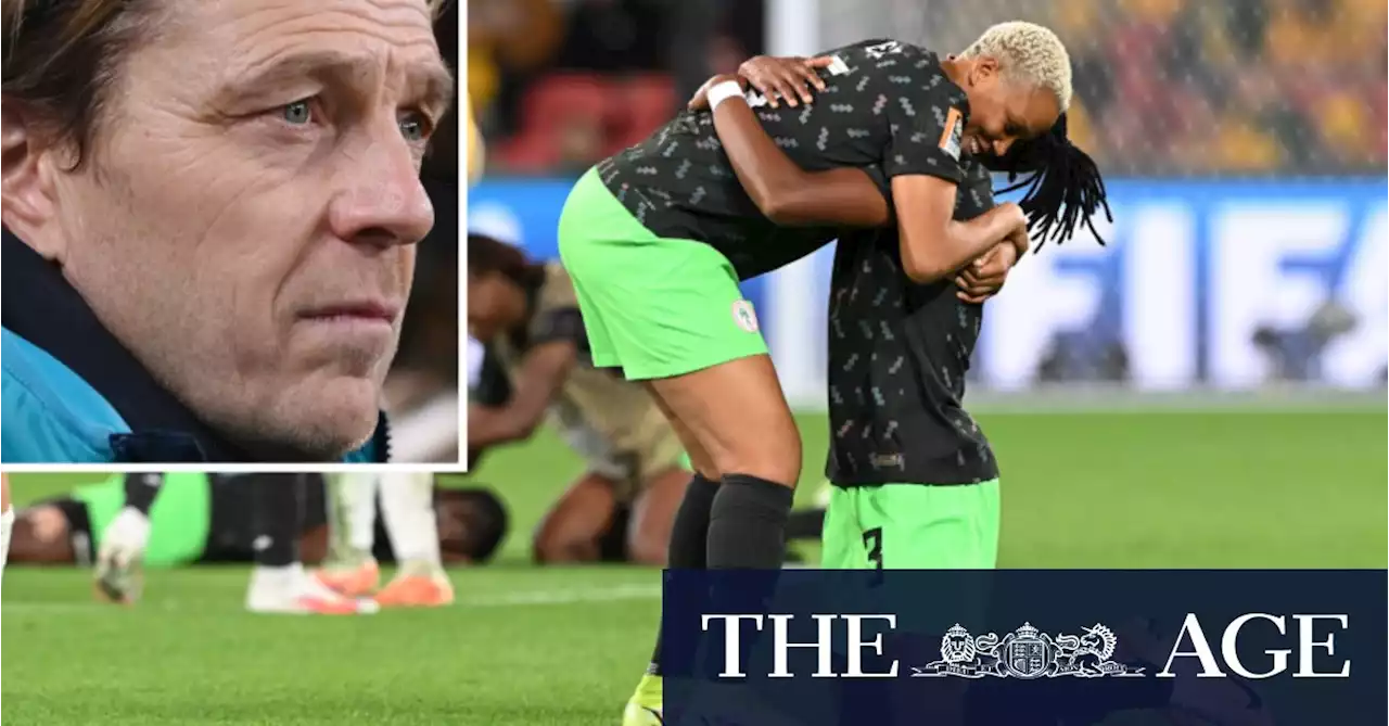 Matildas at risk of World Cup exit after shocking 3-2 defeat to Nigeria