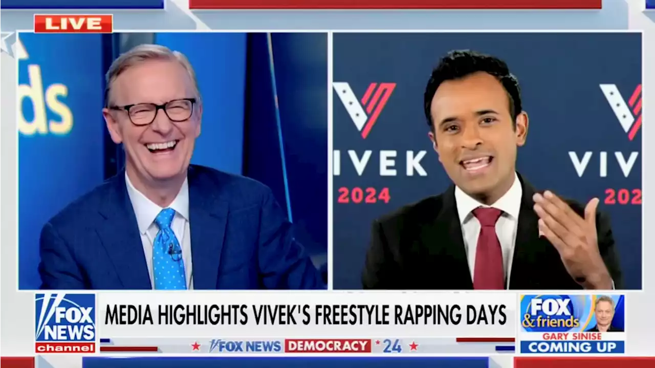 Vivek Ramaswamy Spits Some Bars in ‘Fox & Friends’ Rap