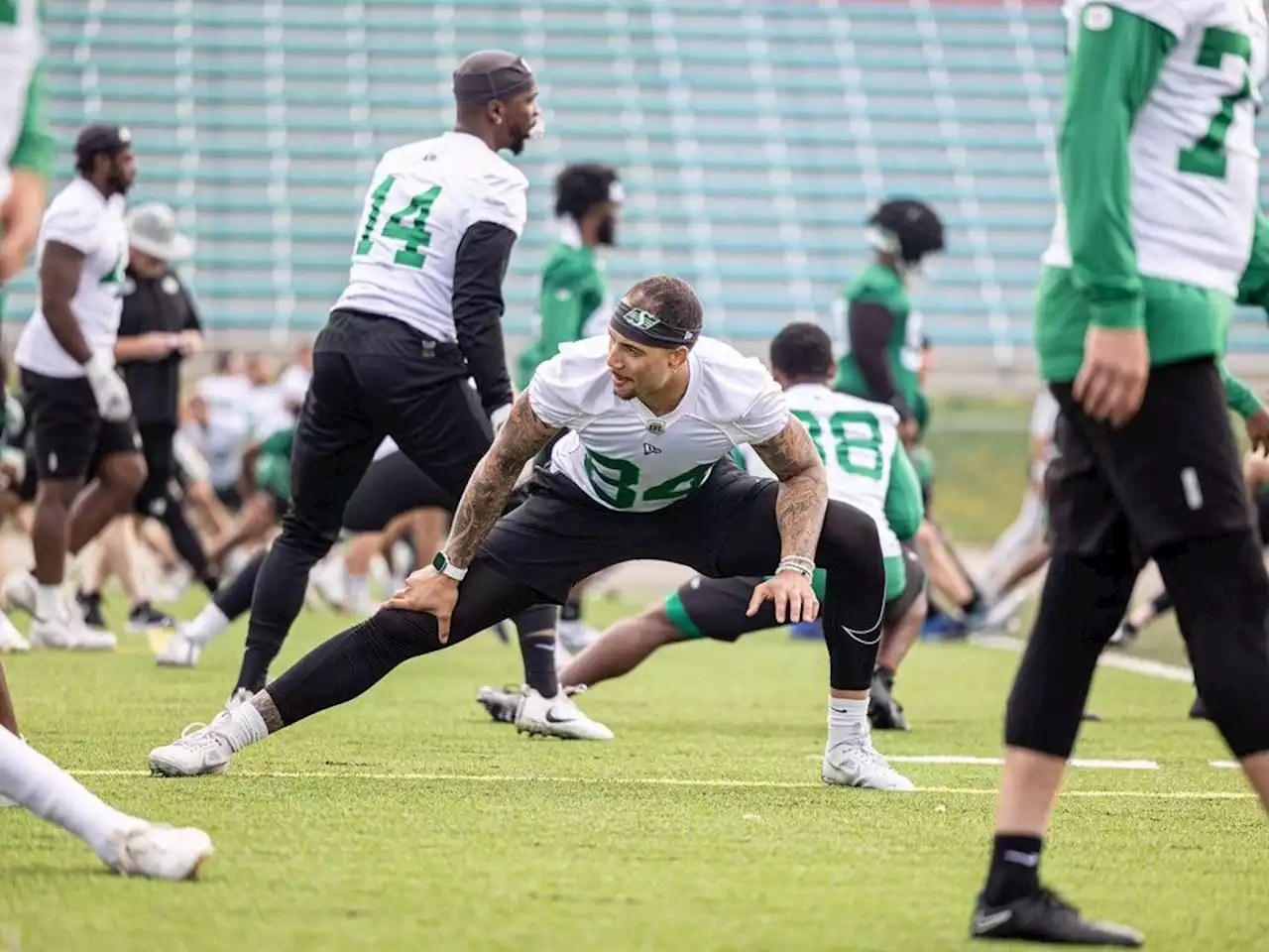 Roughriders' Brayden Lenius is back after suffering lacerated kidney