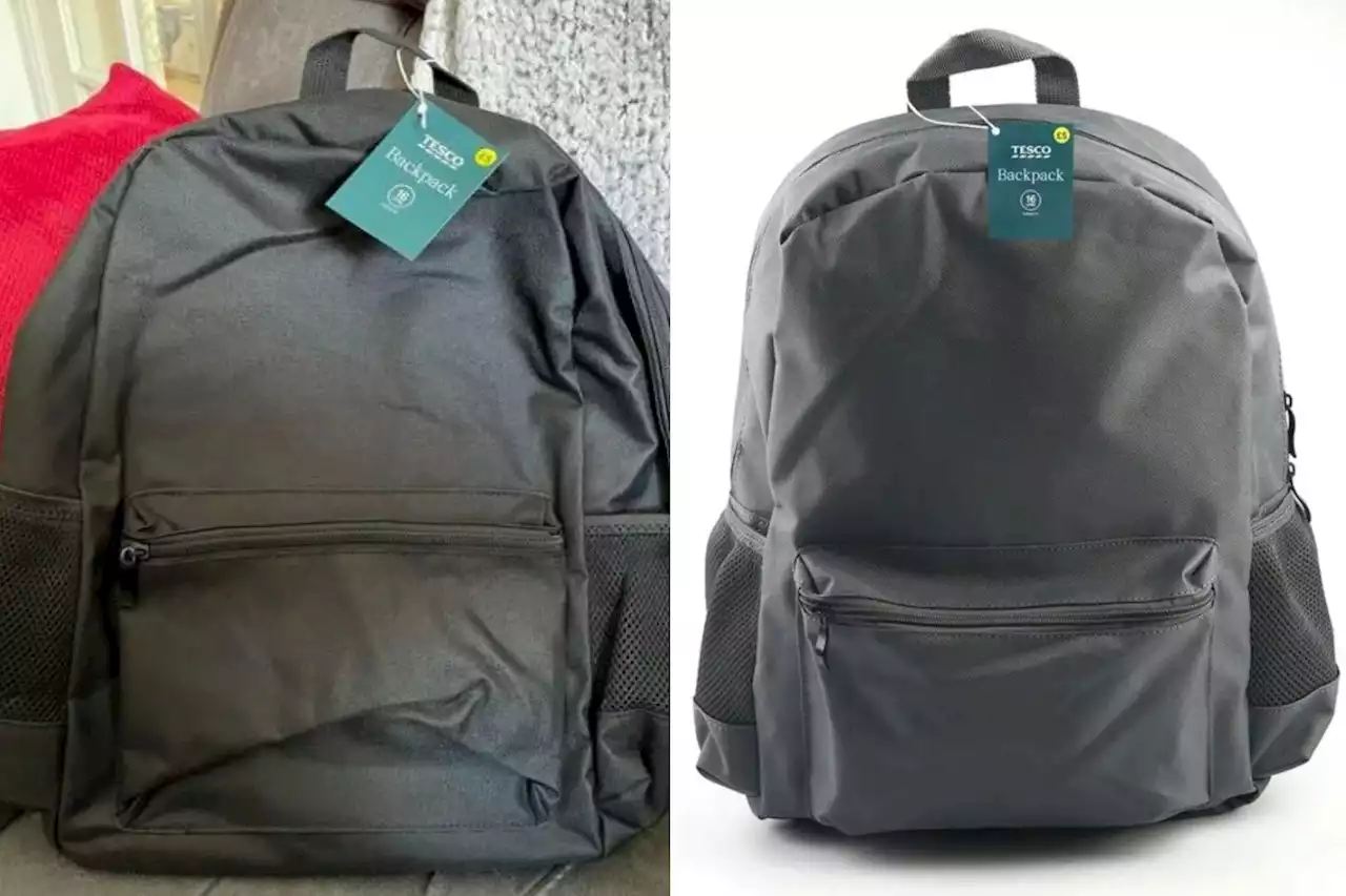 Savvy mums stocking up on back-to-school basics rave about £3.75 Tesco backpack