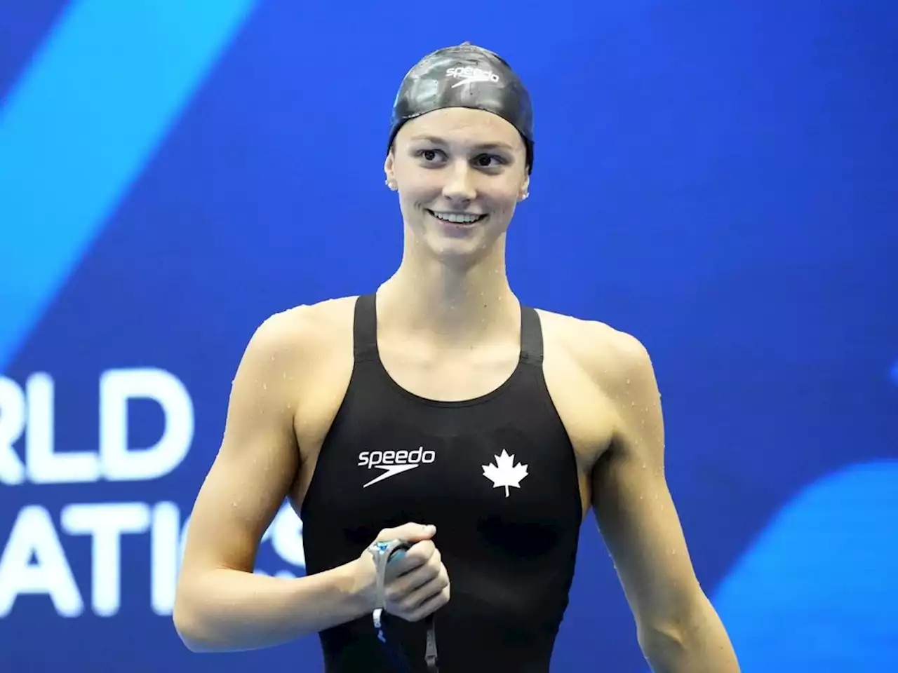 Toronto’s Summer McIntosh, 16, wins gold in 200m butterfly at World Aquatics Championship