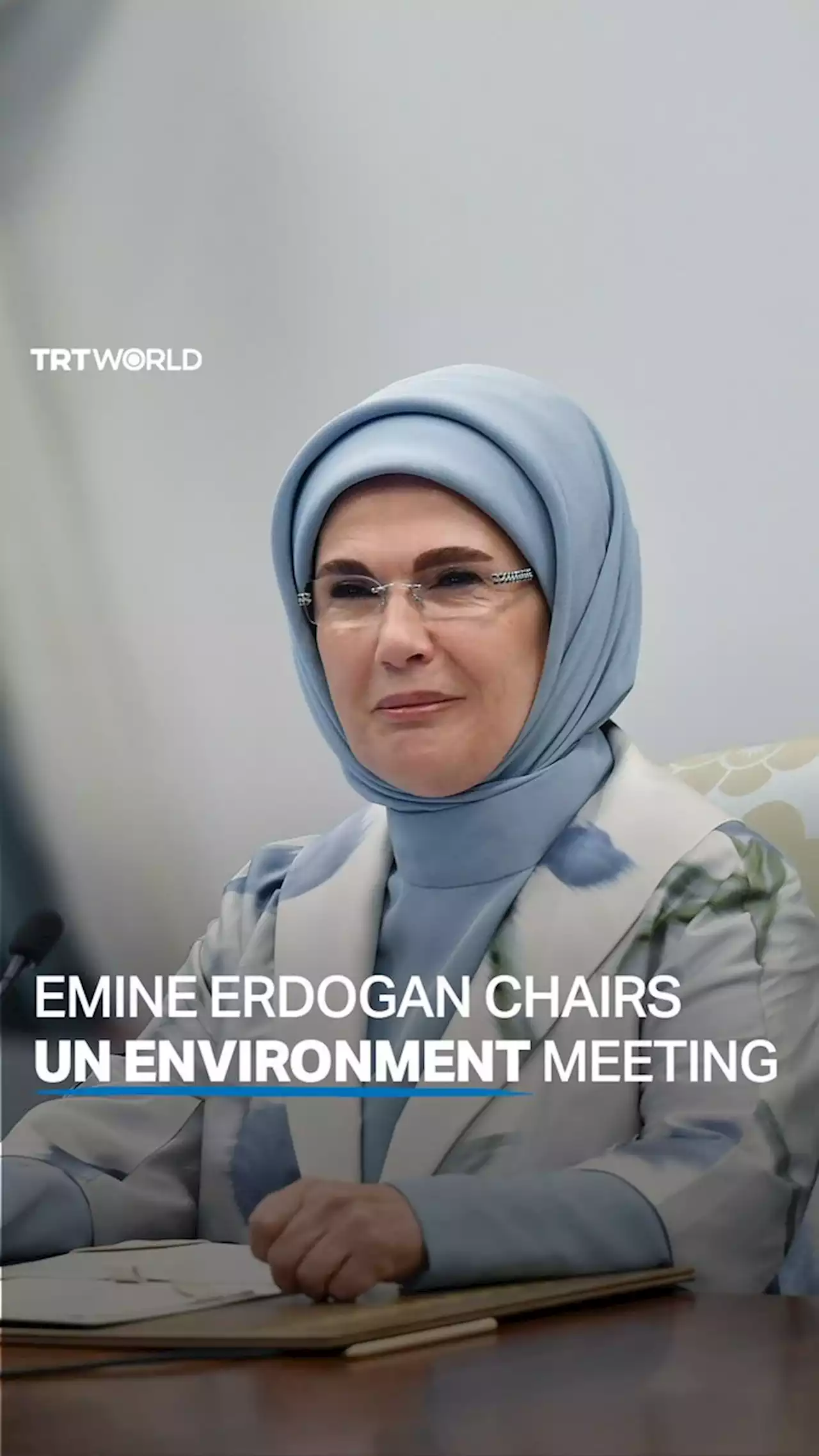 Turkish first lady chairs UN Zero Waste Advisory Board meeting