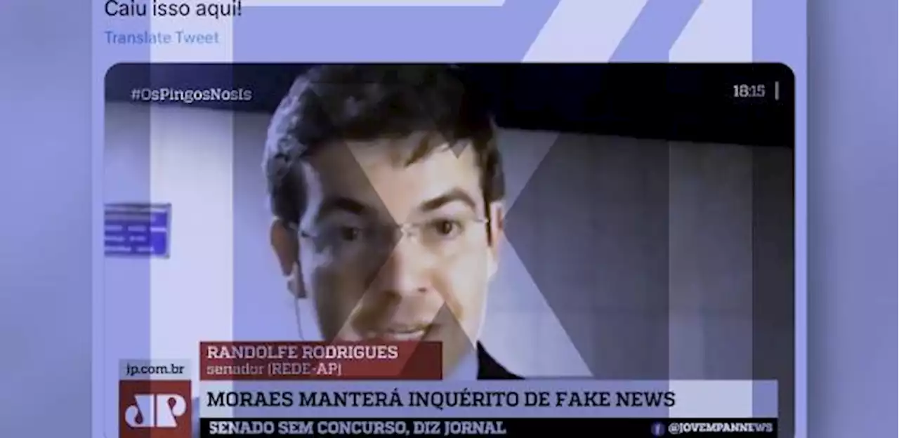 Vídeo de Randolfe pedindo impeachment de ministros do STF é de 2019