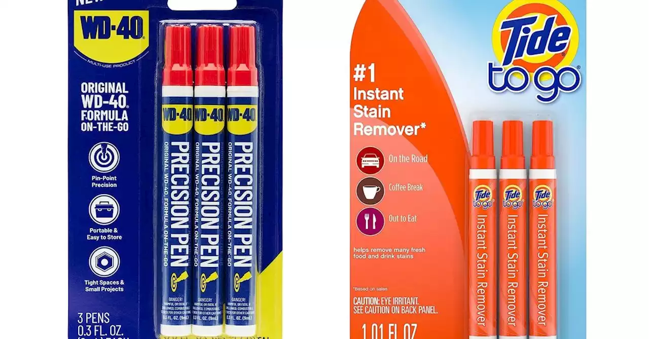 Oh my god, WD-40 is available in a Tide pen