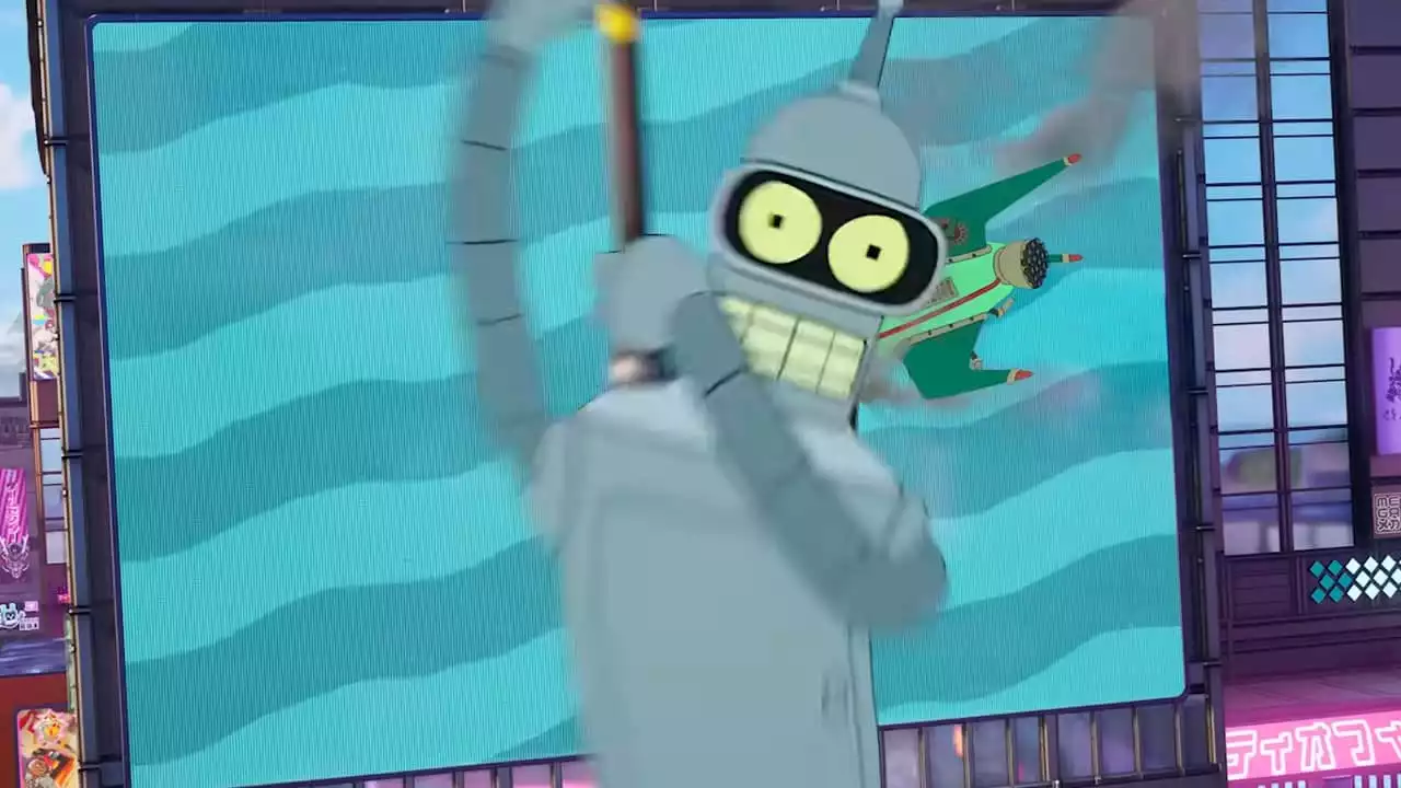 One day later, Fortnite fans are going barmy for Bender in Futurama crossover