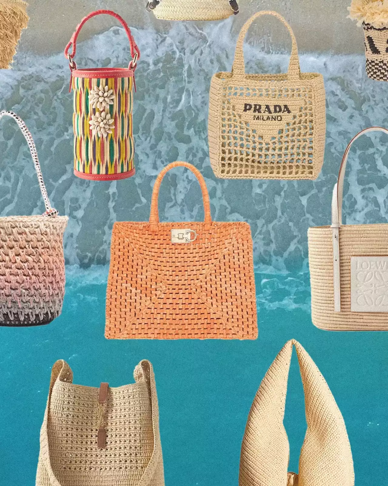 16 Stylish Straw Bags for the Beach and Beyond