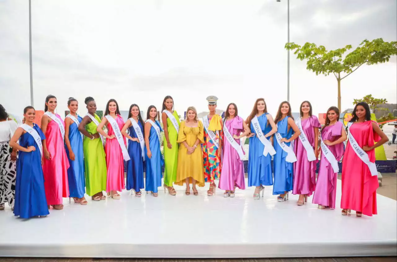 Candidatas a Capitana del Mar ya están en Santa Marta