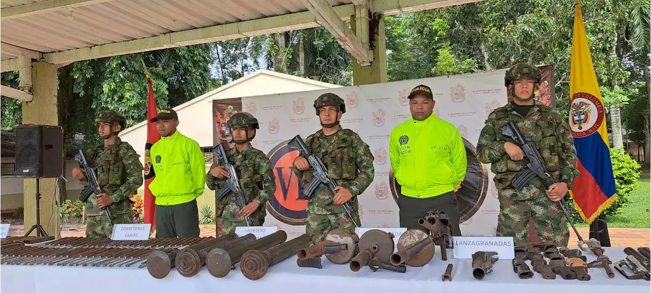 Ejército incauta abundante material de guerra del Clan del Golfo en Tierralta