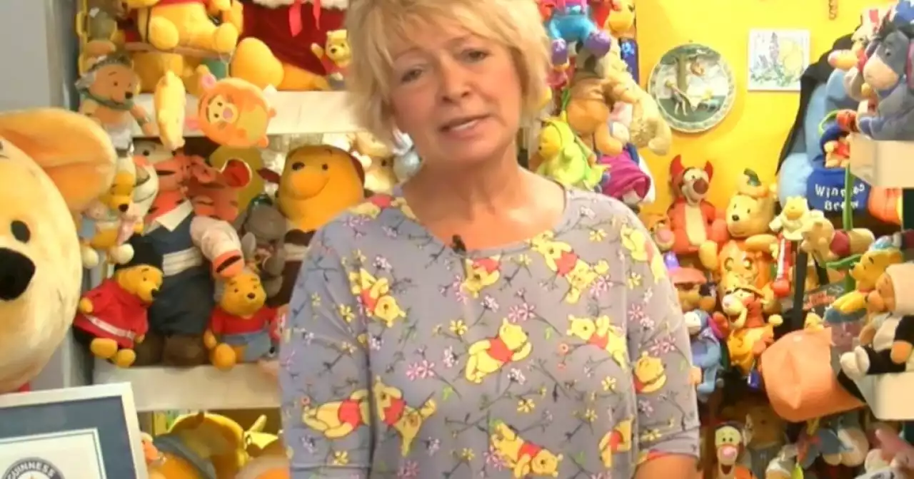 Woman repeatedly breaks Guinness record for Winnie the Pooh collection