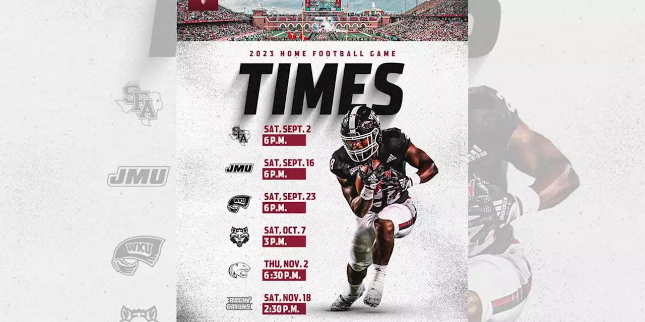 Home kickoff times announced for Troy’s 2023 season