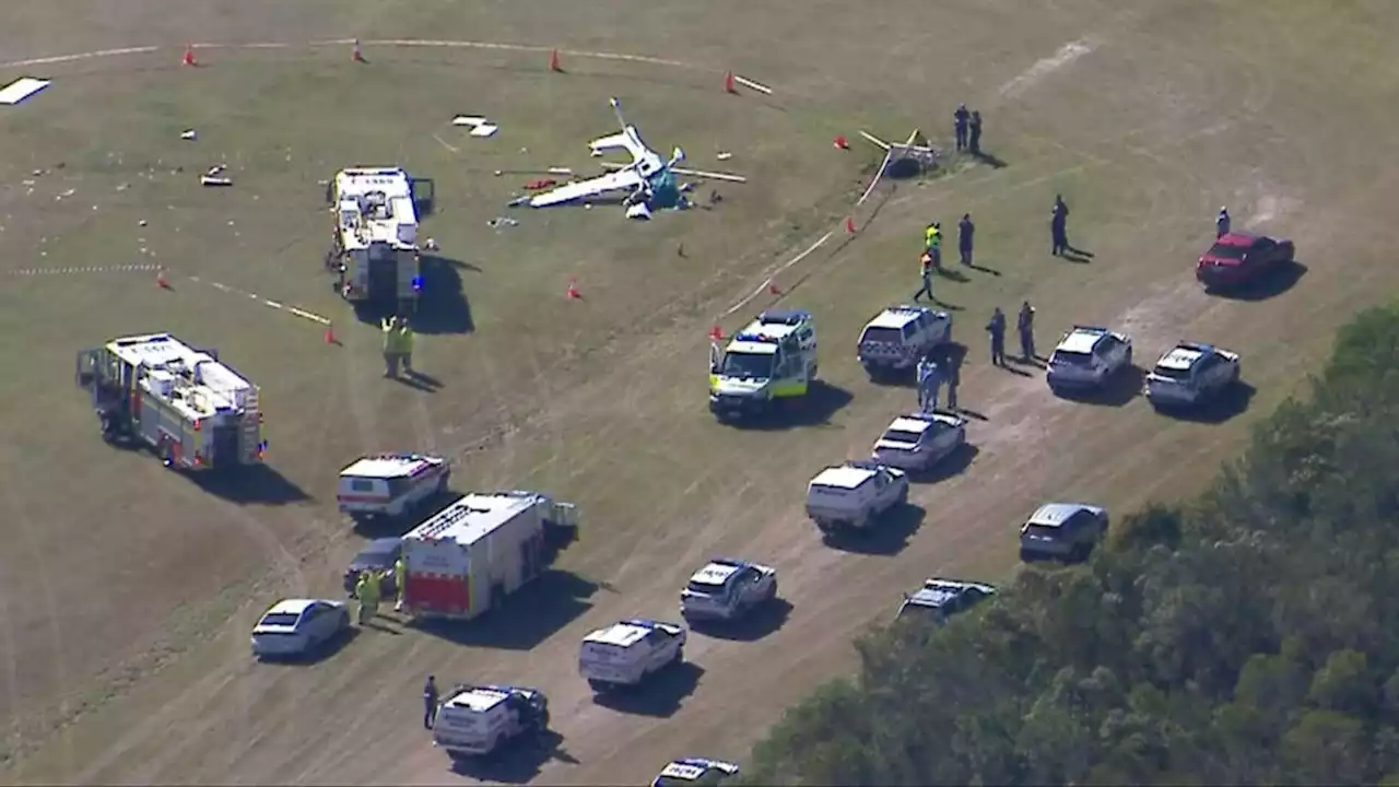 Two dead in mid-air plane collision near Brisbane