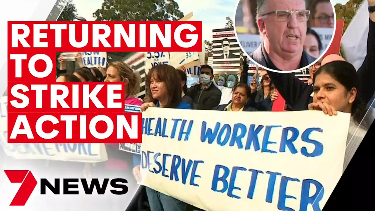 NSW allied health workers to reignite strike action | 7NEWS