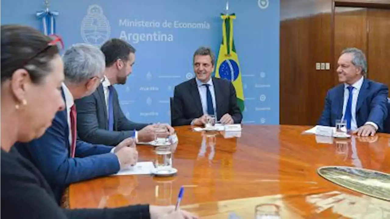 Massa dialogó con el gobernador de Rio Grande do Sul sobre integración comercial